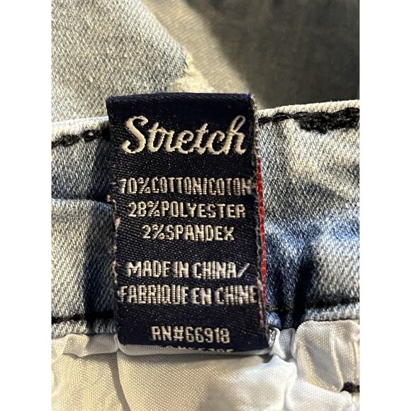 Phat Farm Denim Kids Jeans Size 10 Stretch Skinny Distressed *see flaw* - Picture 10 of 10